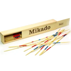 Grand jeu de Mikado : Coffret en bois (50 cm) - JeuJura