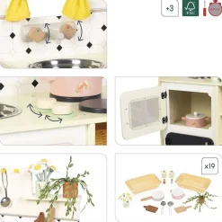 GRANDE CUISINE EN BOIS MAMIE SOLEIL - Janod