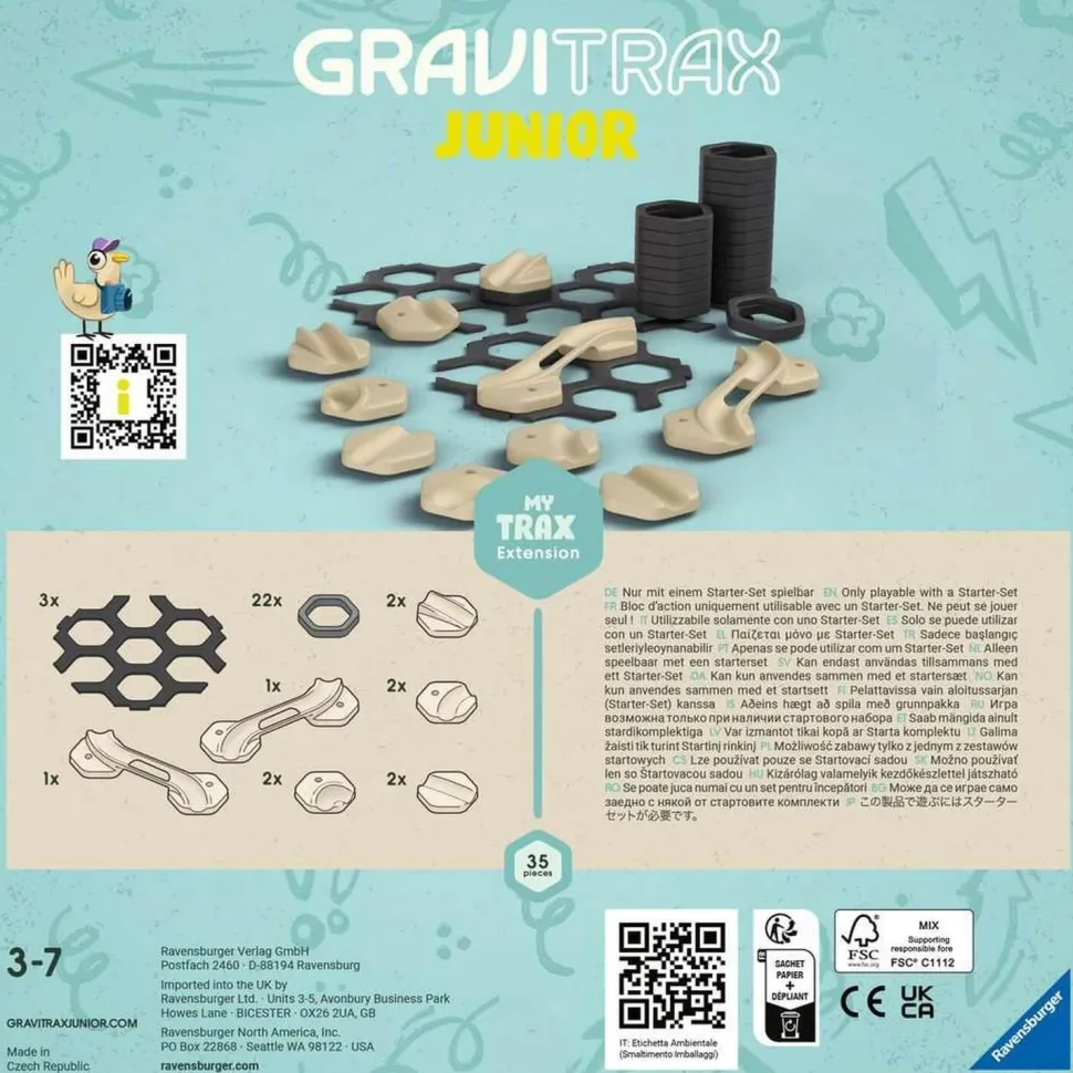 GraviTrax Junior - Set d'extension : my trax - Ravensburger