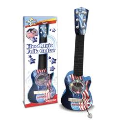 Guitare Folk Electronique Drapeau Usa - Bontempi