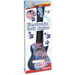 Guitare Folk Electronique Drapeau Usa - Bontempi