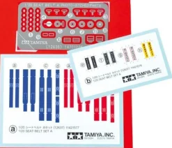 Harnais de sièges F1 A - 1/20e - Tamiya - Tamiya