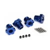 Hexagones De Roues Anodises Bleu 17Mm (4) - Traxxas - Traxxas