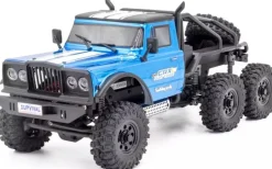 HOBBYTECH CRX18 Flat Cage 1:18 6WD Bleu - HOBBYTECH