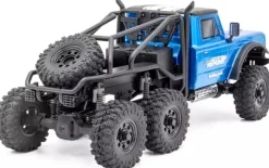 HOBBYTECH CRX18 Flat Cage 1:18 6WD Bleu - HOBBYTECH