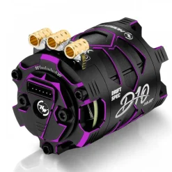 Hobbywing Moteur 10.5T de drift Xerun D10 brushless - violet - HobbyWing BE