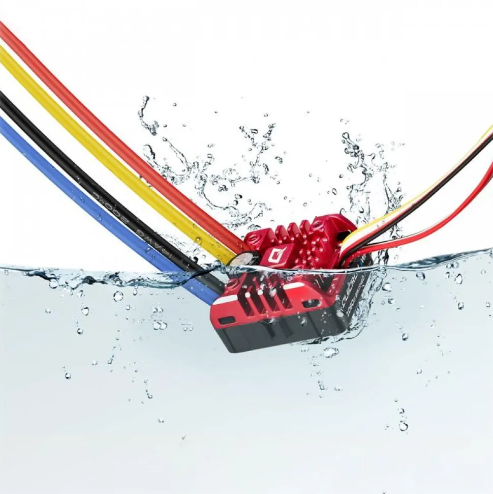 Hobbywing QuicRun WP1080-G2 Régulateur brushed pour crawler 80A BEC 4A TBC - HobbyWing