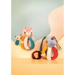 Hochet à poignées - Jeanne le chat - Lilliputiens