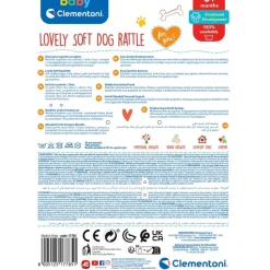 Hochet Chien - Lovely Soft Dog - Clementoni