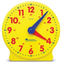 Horloge d'apprentissage 24 heures Big Time - Learning Resources