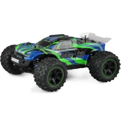Hyper Go RTR Truggy Brushed 4WD 1:16e - Bleu/vert - Amewi