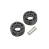 Idler Gear & Shaft, Laydown: 22 4.0 - Losi - TLR