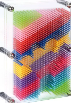 Image 3D en appuyant sur les aiguilles, couleur arc-en-ciel - Eduplay