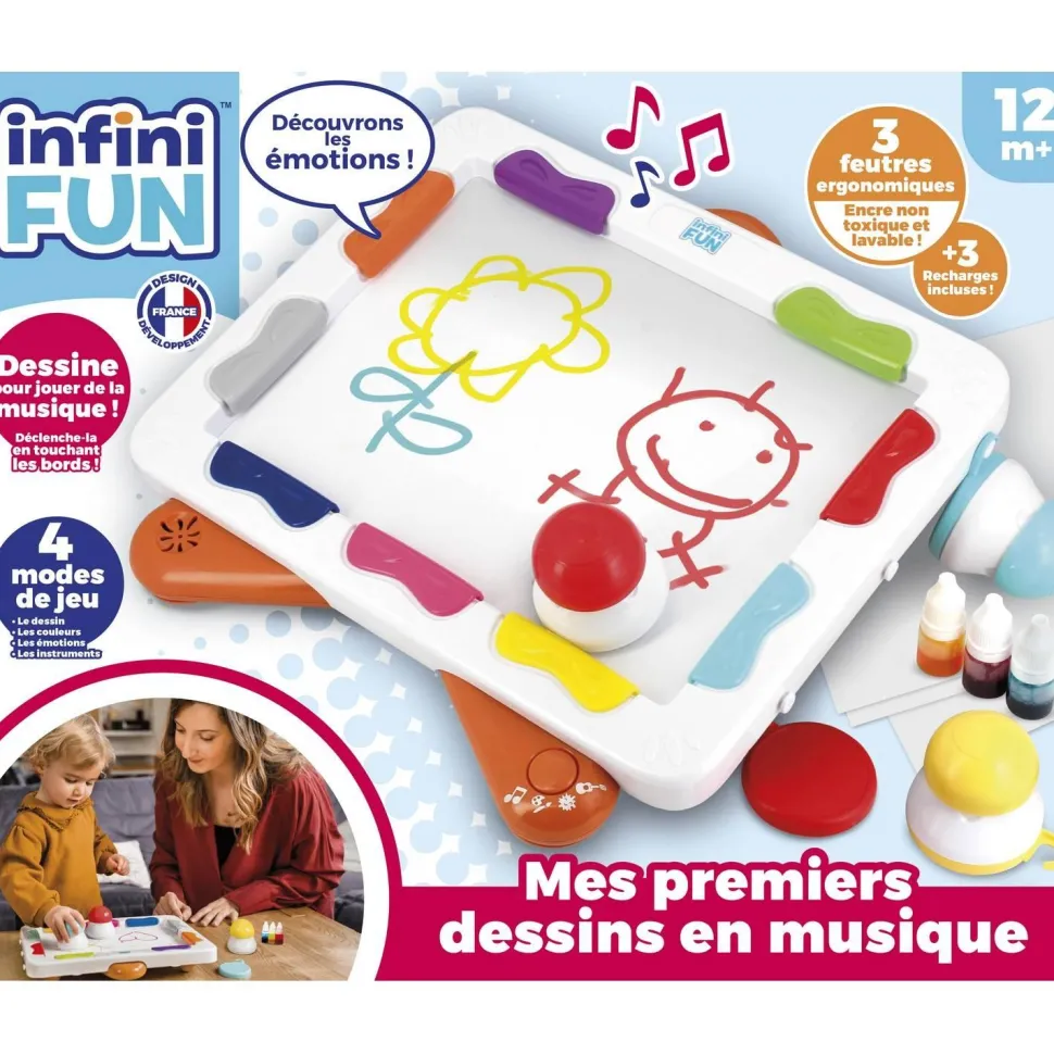 Infinifun : Mes premiers dessins en musique - Infinifun
