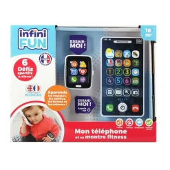 Infinifun : Mon téléphone et sa montre fitness - Infinifun