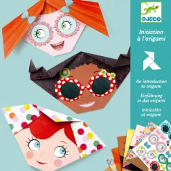 Initiation à l'origami : Frimousses - Djeco