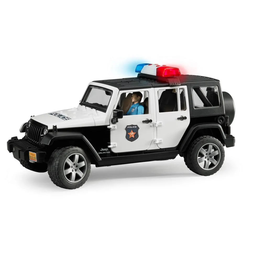 Jeep Wrangler de police Rubicon - Bruder