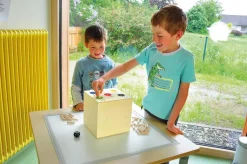 Jeu bâtons dans la boîte 20cm, couleurs et chiffres 1-6 - Eduplay