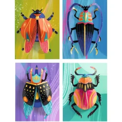 Jeu créatif : Paper bugs - Djeco
