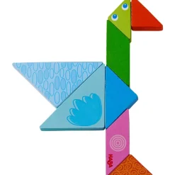 Jeu d’assemblage Tangram-Mix multicolore - Haba