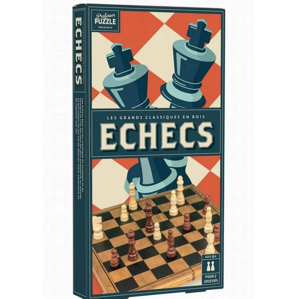 Jeu d'échecs bois vintage - Piatnik