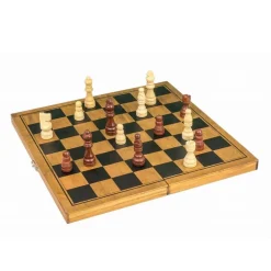 Jeu d'échecs bois vintage - Piatnik