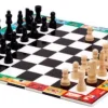 Jeu d'échecs et dames en bois - Djeco