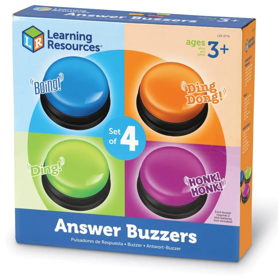 Jeu de 4 Buzzers - Learning Resources