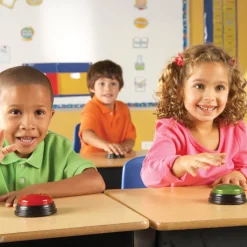 Jeu de 4 Buzzers sons et lumière - Learning Resources