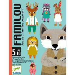 Jeu de 7 familles coopératif : Familou - Djeco