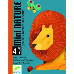 Jeu de 7 familles Mini nature - Djeco