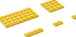 Jeu de briques de construction, assortiment de base 500 pièces - Eduplay