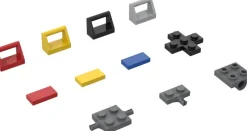 Jeu de briques de construction, Véhicules 250 pièces - Eduplay