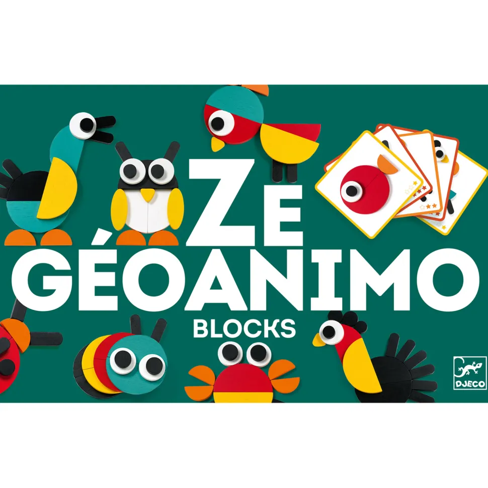 Jeu de construction : Ze Géoanimo - Djeco