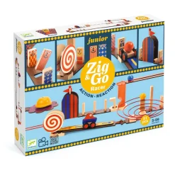 Jeu de construction : Zig & Go Junior : Racer 51 pièces - Djeco
