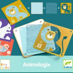 Jeu de construction d'image : Animologix - Djeco