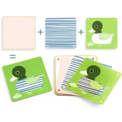 Jeu de construction d'image : Animologix - Djeco