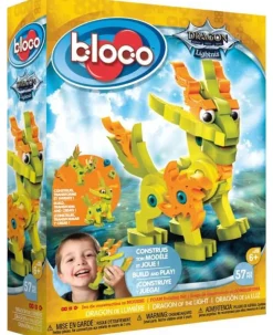 Jeu de construction en mousse: Dragon de Lumière - Bloco