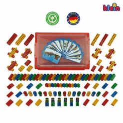 Jeu de construction Manetico : Bac 104 pièces - Klein