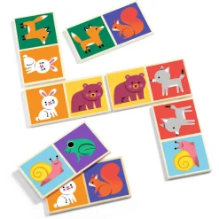 Jeu de Domino : Wood - Djeco