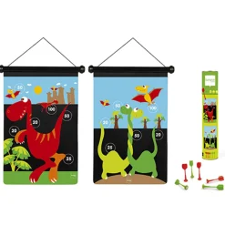 Jeu de fléchettes magnétique : Dinosaures - Scratch Europe