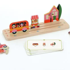 Jeu de logique en bois, Build it : La ville - Vilac