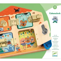 Jeu de manipulation : Cabanalock - Djeco