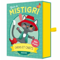 Jeu de mistrigri Chiens et chats - Editions Auzou