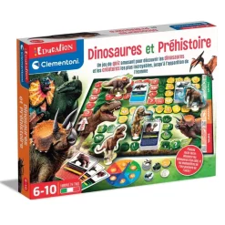 Jeu de quiz : Dinosaures et préhistoire - Clementoni