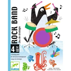 Jeu de stratégie : Rock Band - Djeco