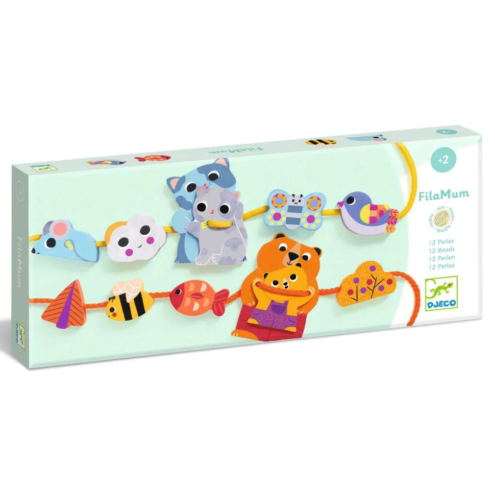 Jeu d'enfilage : FilaMum - Djeco