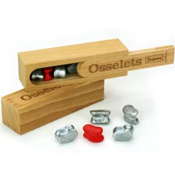 Jeu des osselets : Coffret en bois - JeuJura