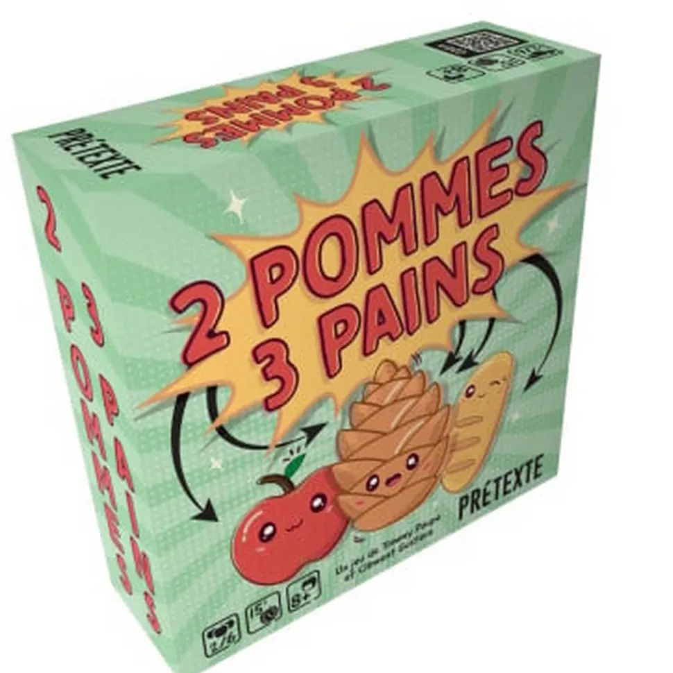 Jeu d'observation 2 Pommes 3 Pains - Tribuo