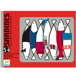 Jeu d'observation et de mémoire Sardines - Djeco